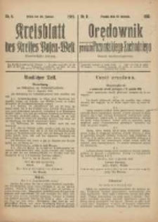 Kreisblatt des Kreises Posen-West=Orędownik powiatu Poznańskiego-Zachodniego 1919.01.30 Jg.31 Nr8