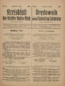 Kreisblatt des Kreises Posen-West=Orędownik powiatu Poznańskiego-Zachodniego 1919.03.03 Jg.31 Nr13
