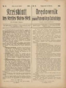 Kreisblatt des Kreises Posen-West=Orędownik powiatu Poznańskiego-Zachodniego 1919.04.10 Jg.31 Nr18
