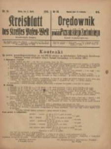 Kreisblatt des Kreises Posen-West=Orędownik powiatu Poznańskiego-Zachodniego 1919.04.17 Jg.31 Nr19