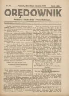 Orędownik powiatu Poznańskiego-Zachodniego 1919.08.20 R.31 Nr38