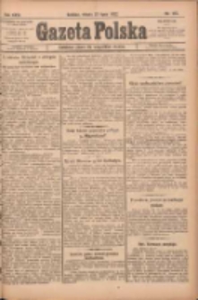 Gazeta Polska: codzienne pismo polsko-katolickie dla wszystkich stan&oacute;w 1922.07.22 R.26 Nr165