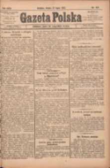 Gazeta Polska: codzienne pismo polsko-katolickie dla wszystkich stanów 1922.07.22 R.26 Nr165