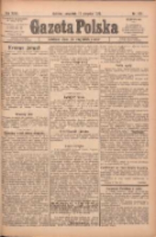 Gazeta Polska: codzienne pismo polsko-katolickie dla wszystkich stan&oacute;w 1922.08.10 R.26 Nr181