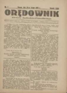 Orędownik Powiatu Zachodnio-Poznańskiego 1920.02.25 R.32 Nr4