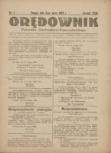 Orędownik Powiatu Zachodnio-Poznańskiego 1920.03.03 R.32 Nr5