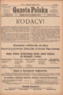 Gazeta Polska: codzienne pismo polsko-katolickie dla wszystkich stanów 1922.09.23 R.26 Nr218