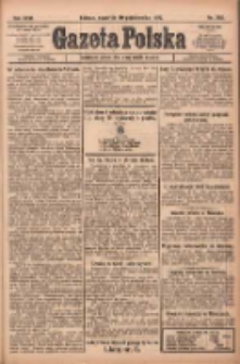 Gazeta Polska: codzienne pismo polsko-katolickie dla wszystkich stanów 1922.10.19 R.26 Nr240