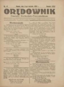 Orędownik Powiatu Zachodnio-Poznańskiego 1920.04.14 R.32 Nr10