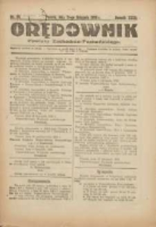 Orędownik Powiatu Zachodnio-Poznańskiego 1920.11.21 R.32 Nr39