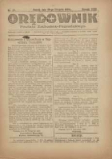 Orędownik Powiatu Zachodnio-Poznańskiego 1920.11.28 R.32 Nr40