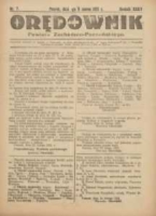 Orędownik Powiatu Zachodnio-Poznańskiego 1921.03.06 R.34 Nr7