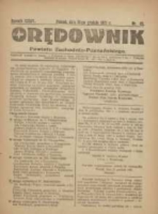 Orędownik Powiatu Zachodnio-Poznańskiego 1921.12.31 R.34 Nr42