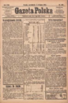 Gazeta Polska: codzienne pismo polsko-katolickie dla wszystkich stanów 1922.11.13 R.26 Nr260