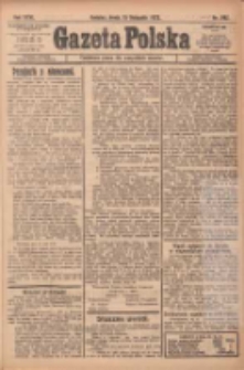 Gazeta Polska: codzienne pismo polsko-katolickie dla wszystkich stan&oacute;w 1922.11.15 R.26 Nr262