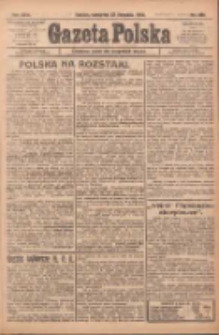 Gazeta Polska: codzienne pismo polsko-katolickie dla wszystkich stan&oacute;w 1922.11.23 R.26 Nr269