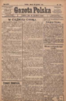 Gazeta Polska: codzienne pismo polsko-katolickie dla wszystkich stanów 1922.12.19 R.26 Nr289