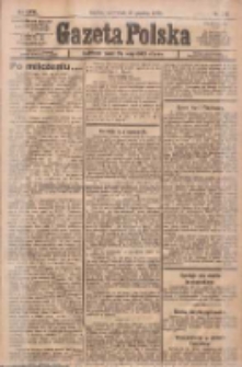 Gazeta Polska: codzienne pismo polsko-katolickie dla wszystkich stanów 1922.12.28 R.26 Nr295