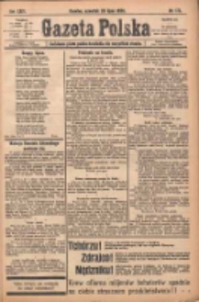 Gazeta Polska: codzienne pismo polsko-katolickie dla wszystkich stan&oacute;w 1920.07.29 R.24 Nr171
