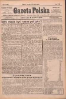 Gazeta Polska: codzienne pismo polsko-katolickie dla wszystkich stanów 1924.05.13 R.28 Nr110