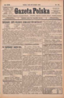 Gazeta Polska: codzienne pismo polsko-katolickie dla wszystkich stan&oacute;w 1924.08.20 R.28 Nr191
