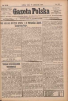 Gazeta Polska: codzienne pismo polsko-katolickie dla wszystkich stanów 1924.10.18 R.28 Nr242