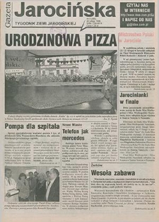 Gazeta Jarocińska 1998.02.20 Nr8(386)