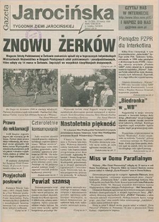 Gazeta Jarocińska 1998.03.20 Nr12(390)