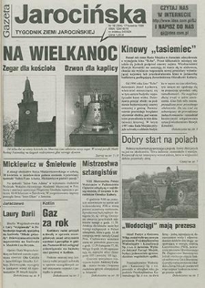 Gazeta Jarocińska 1998.04.17 Nr16(394)