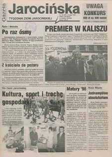 Gazeta Jarocińska 1998.05.08 Nr19(397)