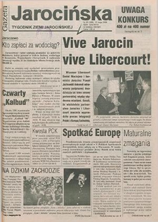 Gazeta Jarocińska 1998.05.15 Nr20(398)