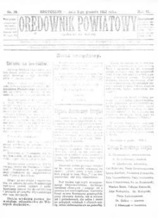 Orędownik Powiatowy 1922.12.02 R.47 Nr50