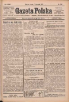 Gazeta Polska: codzienne pismo polsko-katolickie dla wszystkich stanów 1924.11.05 R.28 Nr256