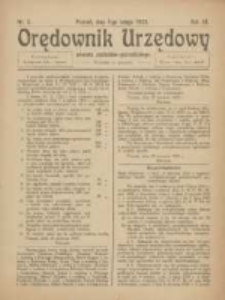 Orędownik Urzędowy Powiatu Zachodnio-Poznańskiego 1923.02.01 R.36 Nr5