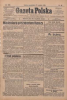 Gazeta Polska: codzienne pismo polsko-katolickie dla wszystkich stanów 1925.04.27 R.29 Nr96