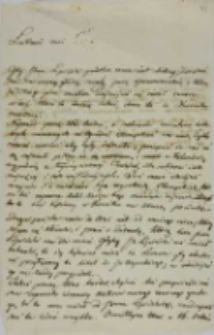 List Kajetana Wincentego Kielisińskiego do Jana Działyńskiego z 05.09.1842