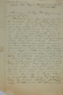 List Seweryna Goszczyńskiego do Kajetana Wincentego Kielisińskiego z 09.12.1841