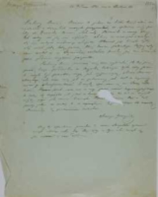 List Seweryna Goszczyńskiego do Kajetana Wincentego Kielisińskiego z 25.12.1842