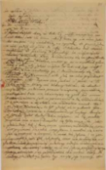 List Karola Lipińskiego do Kajetana Wincentego Kielisińskiego z 25.06.1842