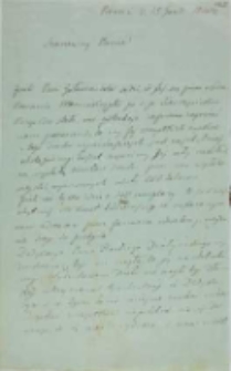 List Antoniego Poplińskiego do Kajetana Wincentego Kielisińskiego z 15.12.1844