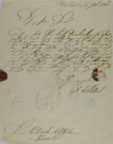 List Zygmunta Schlettera do Kajetana Wincentego Kielisińskiego z 16.07.1844