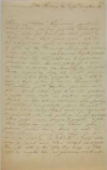 List Lucyana Siemieńskiego do Kajetana Wincentego Kielisińskiego z 03.01.1843