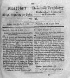 Amtsblatt der Königlichen Regierung zu Posen. 1832.07.24 Nro.30