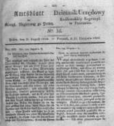 Amtsblatt der K&ouml;niglichen Regierung zu Posen. 1832.08.21 Nro.34