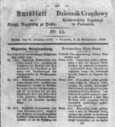 Amtsblatt der Königlichen Regierung zu Posen. 1832.10.30 Nro.44