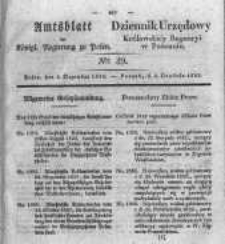 Amtsblatt der Königlichen Regierung zu Posen. 1832.12.04 Nro.49