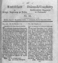 Amtsblatt der K&ouml;niglichen Regierung zu Posen. 1832.12.11 Nro.50