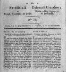 Amtsblatt der Königlichen Regierung zu Posen. 1832.12.25 Nro.52