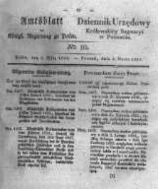 Amtsblatt der K&ouml;niglichen Regierung zu Posen. 1833.03.05 Nro.10