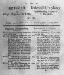 Amtsblatt der K&ouml;niglichen Regierung zu Posen. 1833.05.14 Nro.20